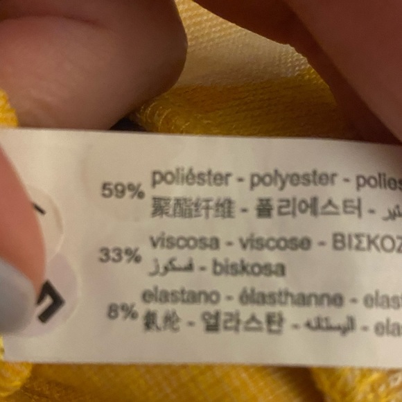 NWOT Zara Tropical Print Midi Skirt Size Large - Picture 5 of 9